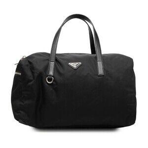 Pre-Loved Prada Tessuto Boston Bag